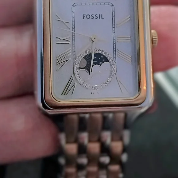 Fossil Two-Tone Stainless Steel Watch - Picture 2 of 5